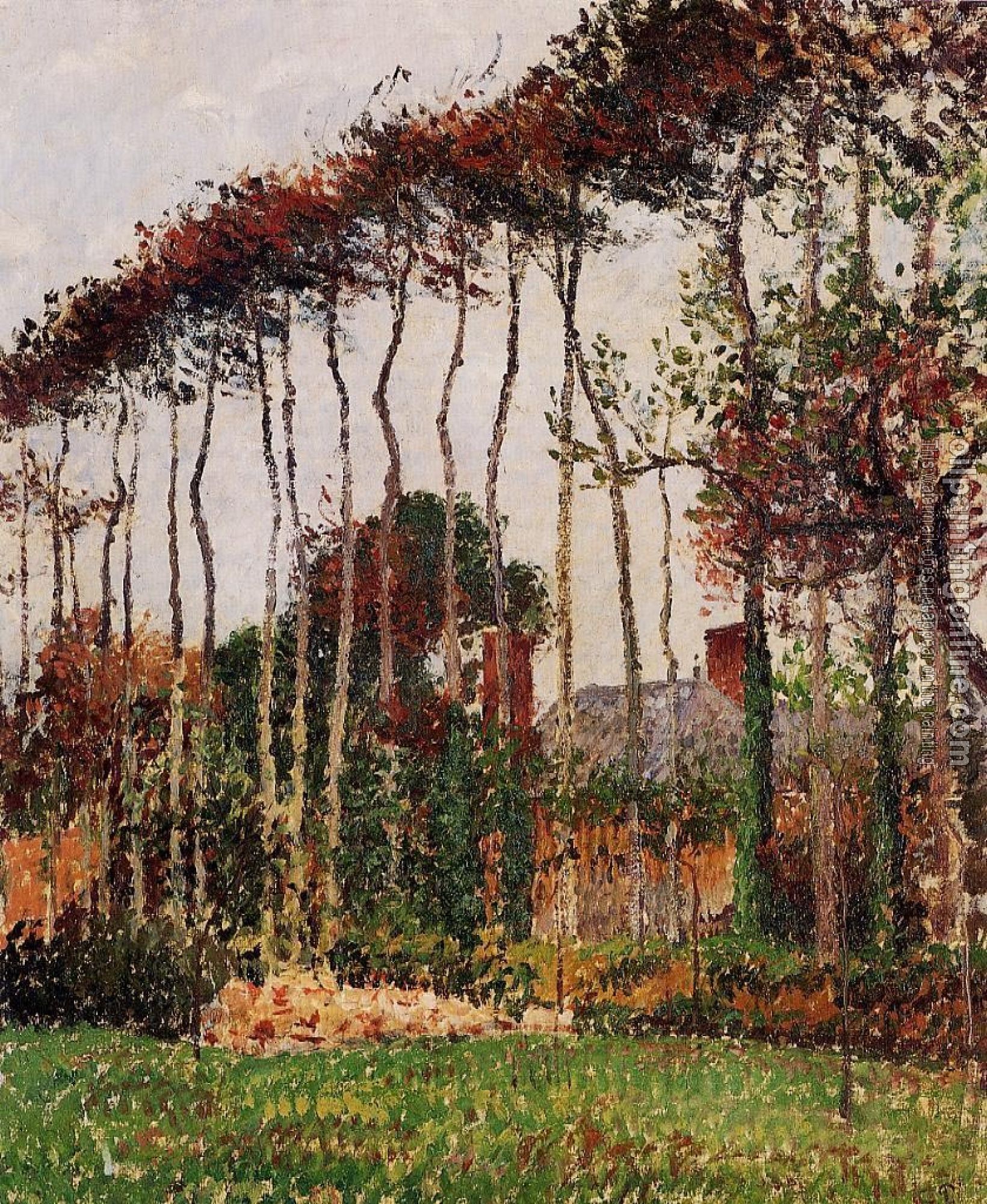 Pissarro, Camille - Landscape at Varengeville